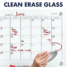 Glass Dry Erase Monthly planner 30x40cm FOSKA