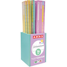 Plastic Ruler 16cm (Random Color) ARDA