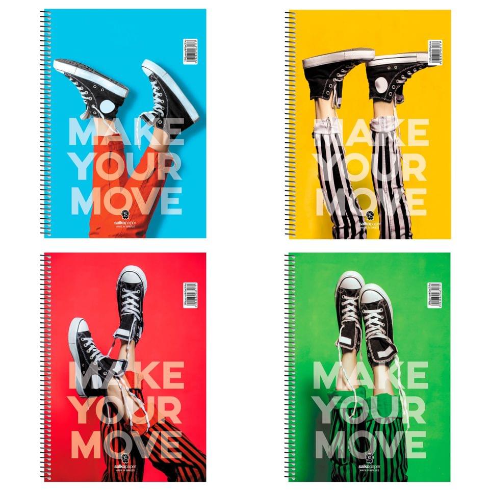 Tetradio A4 Make your Move 3Subj. (Random Design) SALKO