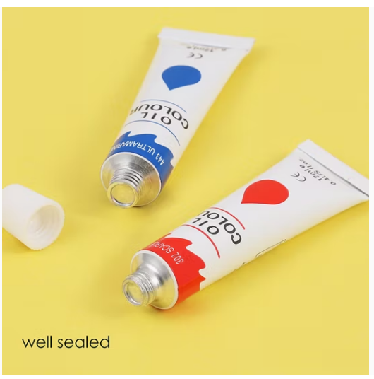 Oil paints x12 colors FOSKA