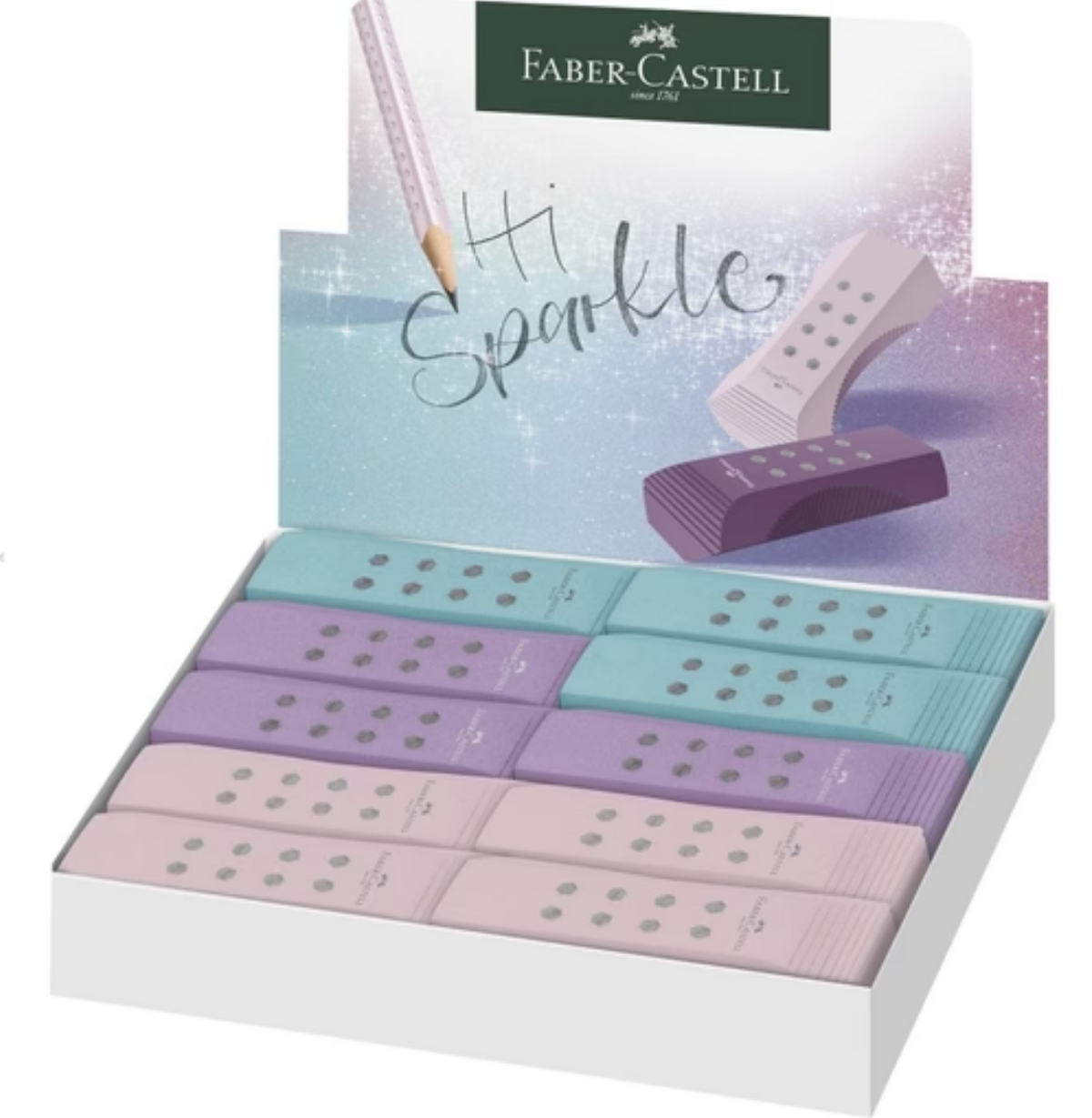 Eraser Roll-On Sparkle (Random Color) FABER-CASTELL