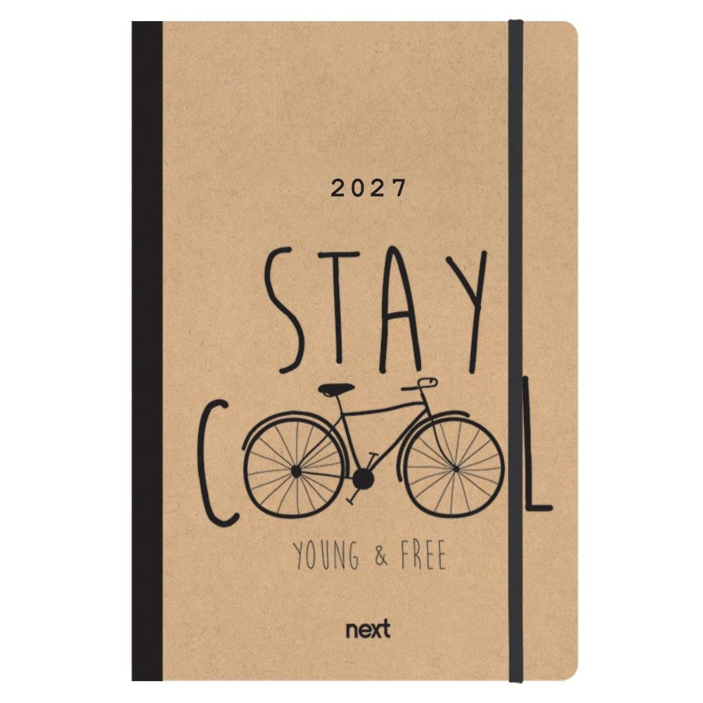 Diary Flexi Daily 12x17 2027 Trends Bike NEXT