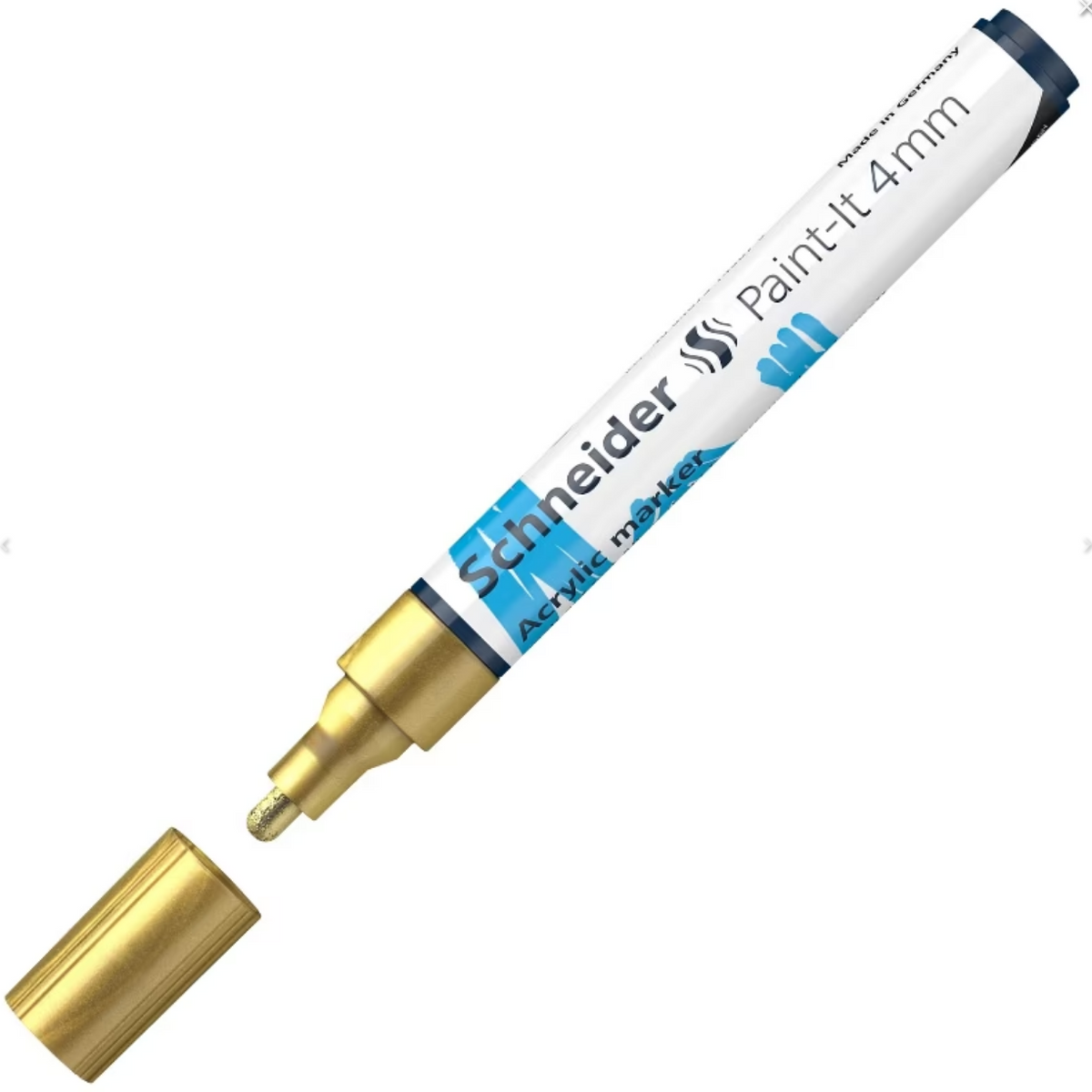 Paint Marker Gold 4mm SCHNEIDER