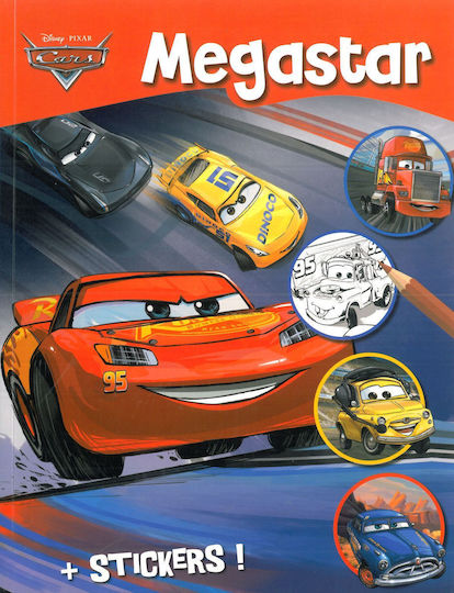 Coloring Book Cars 128sh DISNEY