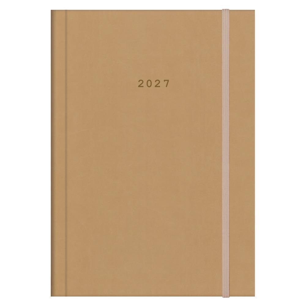 Diary Velvet Dialy Beige17x25 2027 NEXT