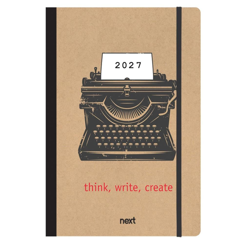 Diary Flexi Daily 12x17 2027 Trends Typing NEXT