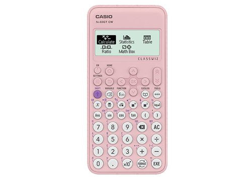 Classwiz Scientific Calculator Pink FX-83GTCW CASIO