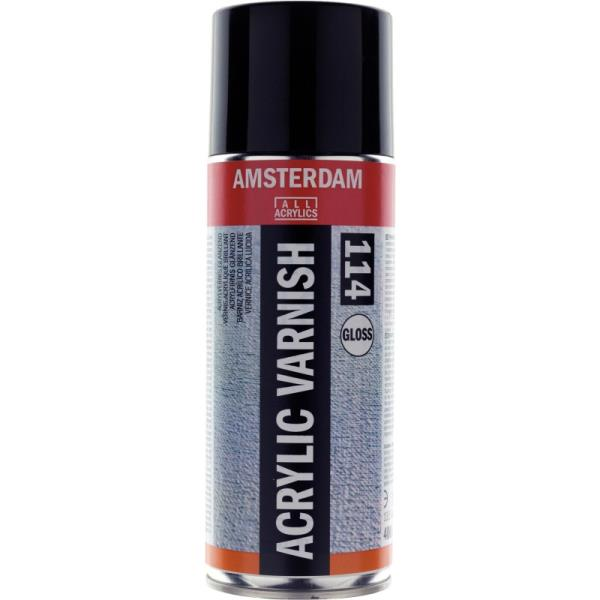 Acyilic Varnish Spray 400 ml Glossy AMSTERDAM