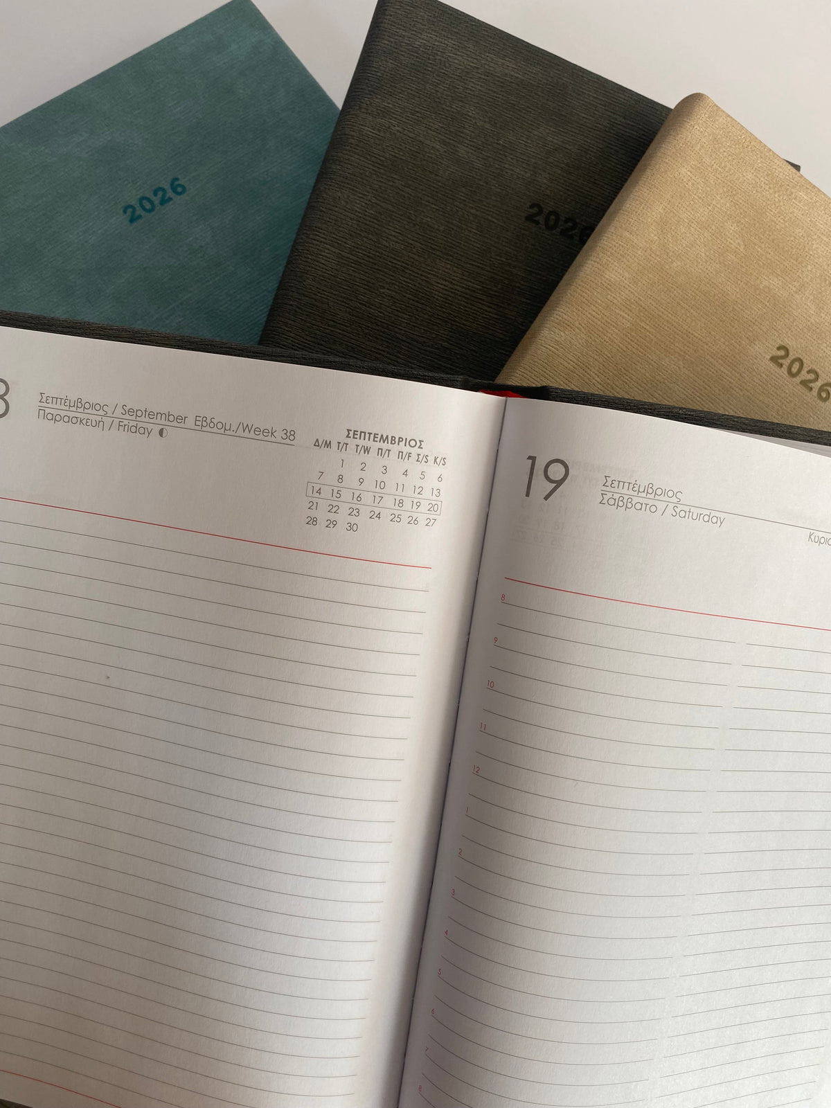Diary Daily Bali Beige me Lastixo 17x25 2026 Hard Cover NEXT