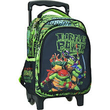 Trolley Backpack Pre School Ninja Turtles GIM