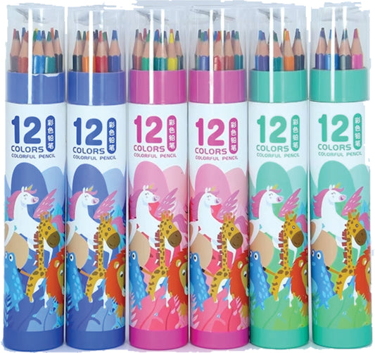 Colour pencils set with shapener x12 colours ARTSNCRAFTS