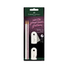 Set Grip Flow 2 Pencils + Eraser + Sharpener FABER-CASTELL