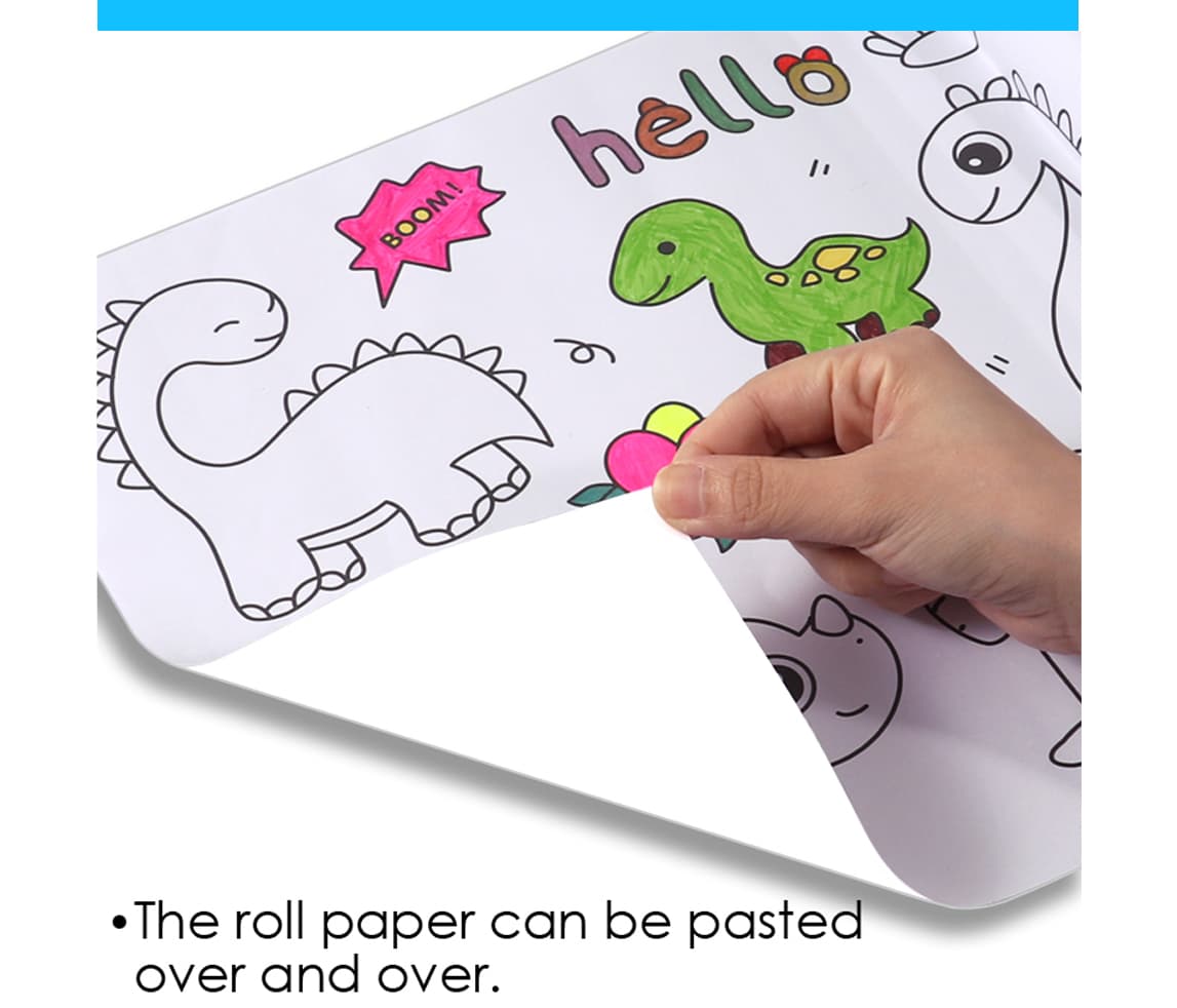 Drawing Roll Adhesive 30cm * 300cm Princess's Castle FOSKA
