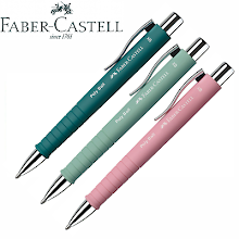 Pen Poly Ball XB Blue Ink FABER-CASTELL