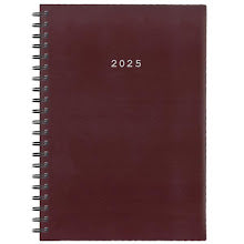 Diary Daily (Saturday/Sunday - Separate Page) 2025 Spiral Mpornto 21x29mm NEXT