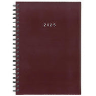 Diary Daily (Saturday/Sunday - Separate Page) 2025 Spiral Mpornto 21x29mm NEXT