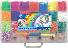 Φόρτωση εικόνας στο εργαλείο προβολής Συλλογής, Rubber Band Loom Kit 4000+ XXL MOXY
