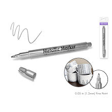 Marker Metallic Silver M&G