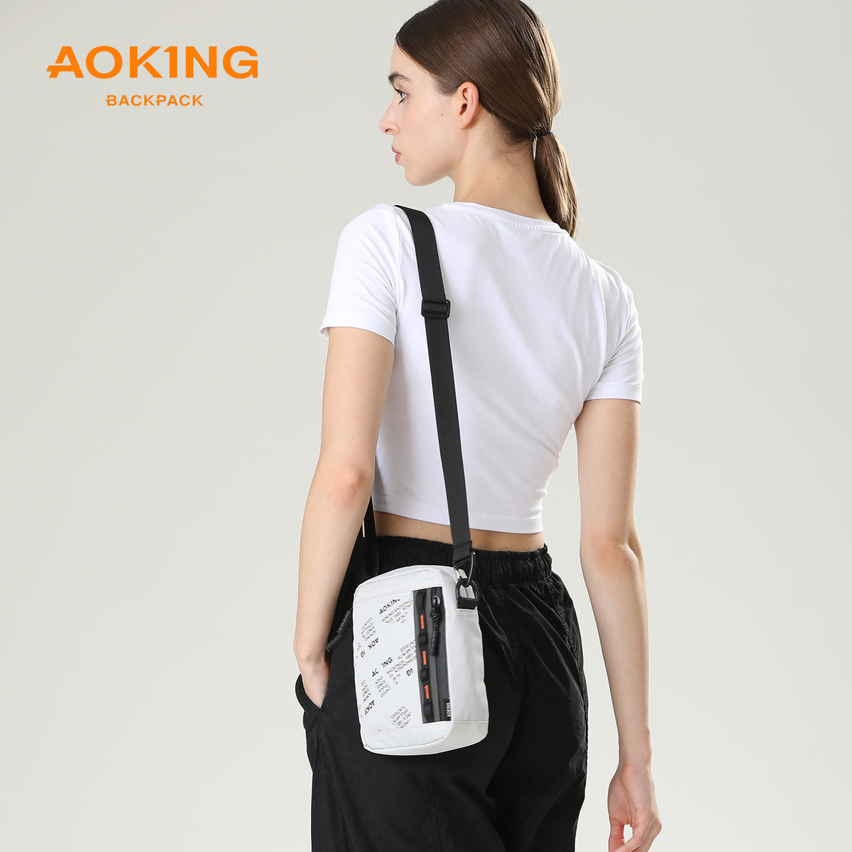 Casual Crossbody Fanny Pack Shoulder Bag AOKING