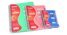 Note Book with Tabs 120sh. 263*192mm (Random color) FOSKA