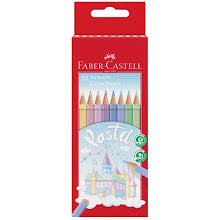 Colour Pencils Pastel x10 FABER-CASTELL