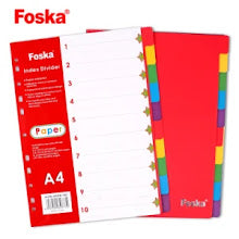 Dividers Paper FOSKA