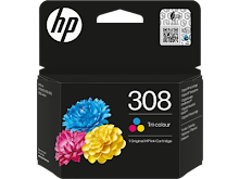 Original Ink Cartridge 308 Tri-Colour HP