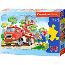 Puzzle 32x23cm 30pcs Kitten rescue CASTORLAND