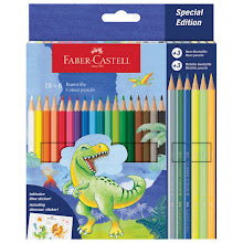 Color Pencils x18 +3 Neon+ 3 Mettalic FABER-CASTELL