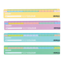 Plastic Ruler 16cm (Random Color) ARDA