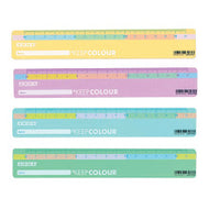 Plastic Ruler 16cm (Random Color) ARDA