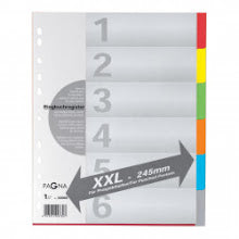 Dividers 6-Colours Paper PANGA