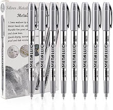 Marker Metallic Silver M&G
