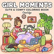 Girl Moment Coloring Book