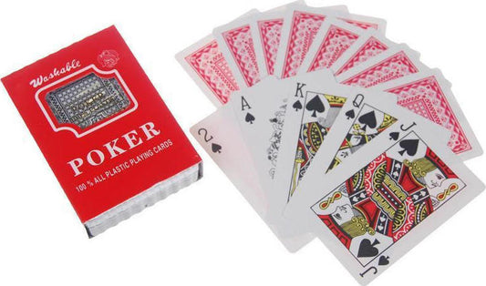 Τράπουλα πλαστική σε θήκη 9,2x6,5εκ.