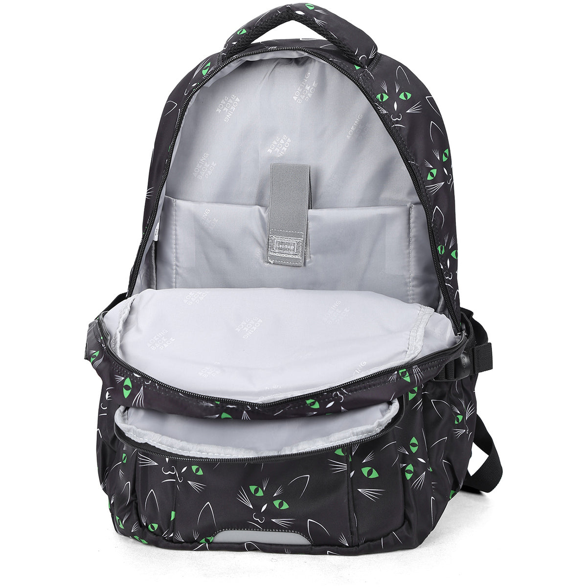 Backpack Casual Backpack Student Bag Black Cat Eyes AOKING
