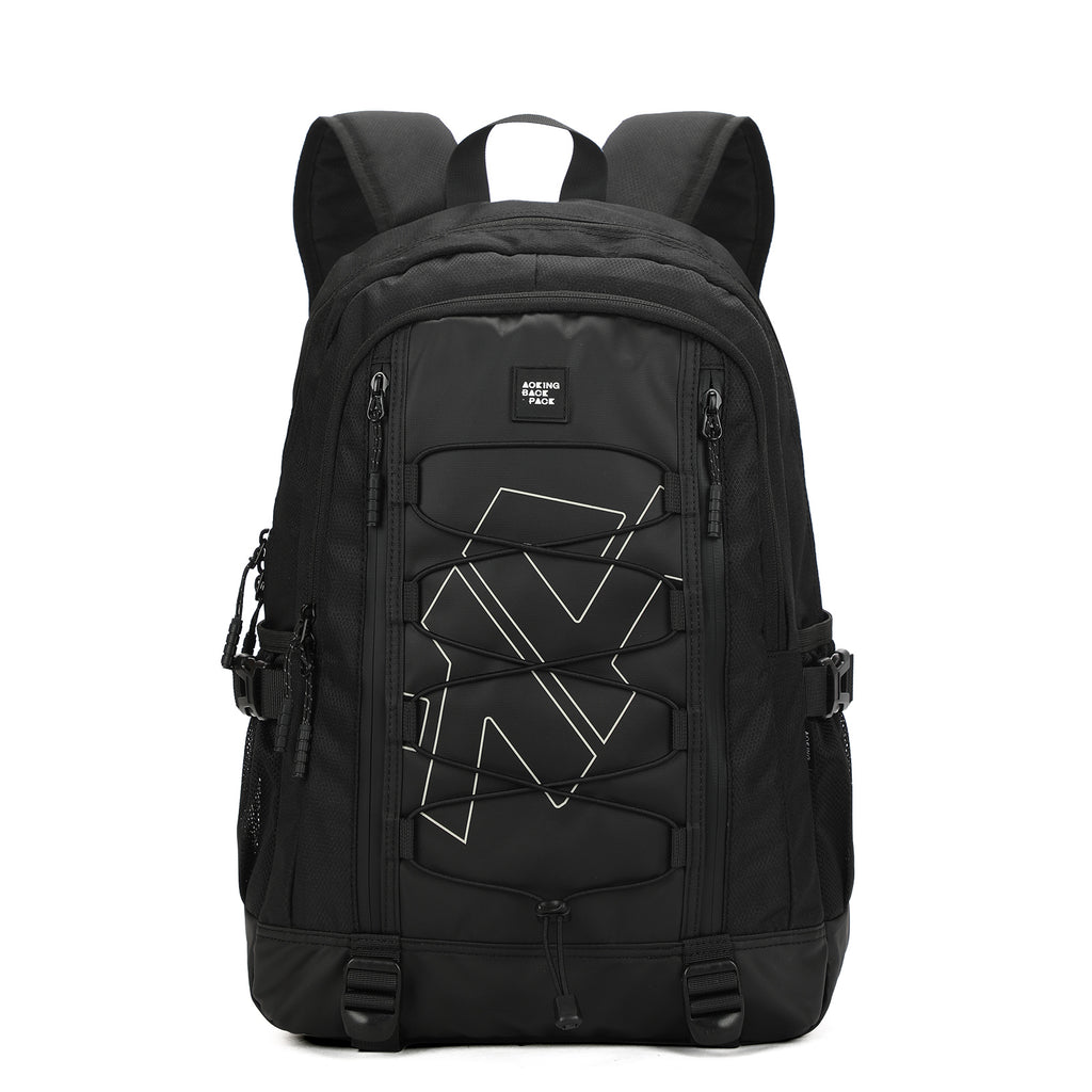 Backpack Lightweight Outdoor Casual Black AOKING