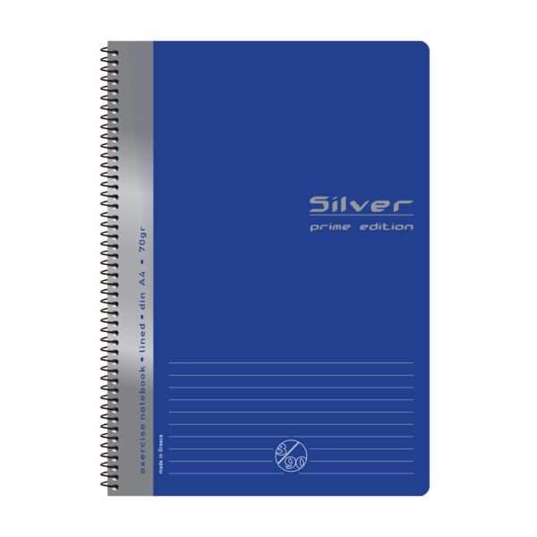 Tetradio A4 3 Subj. Silver Edition (Random Color Pick) TYPOTRUST