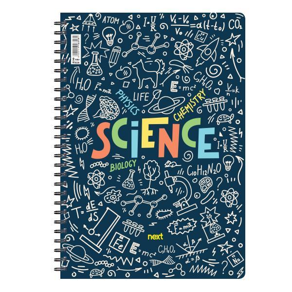 Notebook A4 3 Subjects Science NEXT
