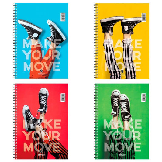 Tetradio A4 Make your Move 3Subj. (Random Design) SALKO