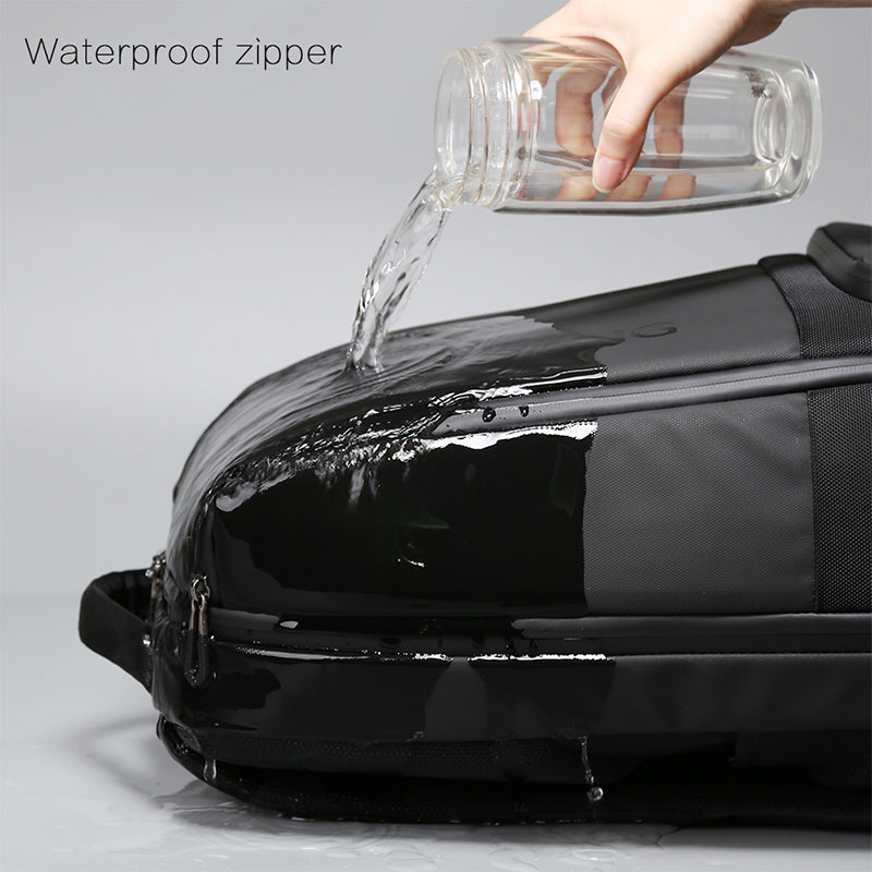 Waterproof Business Laptop Backpack Black AOKING