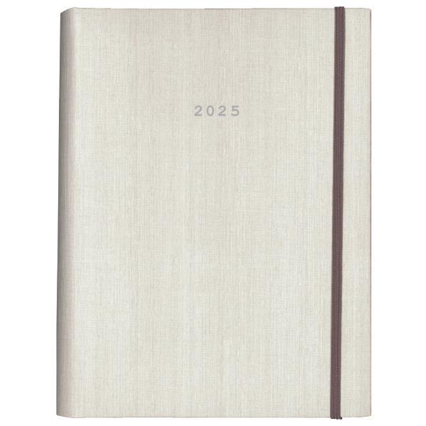 Diary Daily (Saturday/Sunday-Same Page) 2025 Spiral White 14x21mm NEXT