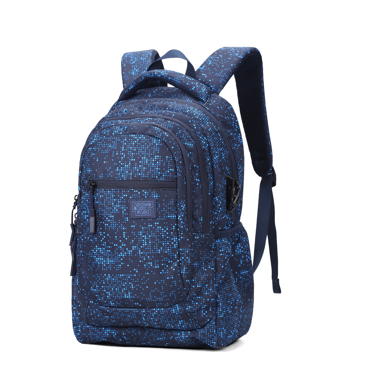 Waterproof Large Capacity Sport or School Backpack Blue AOKING