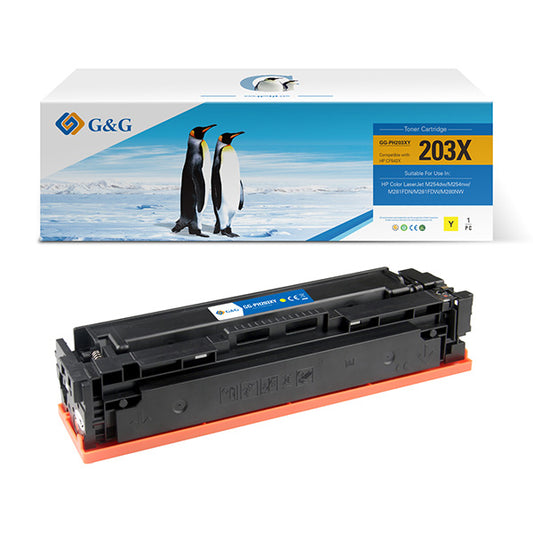 Compatible Toner 203X Cyan G&G