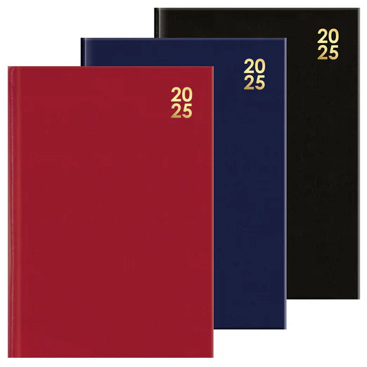 Diary Daily (Saturday/Sunday-Same Page) 2025 A4 DESIGN