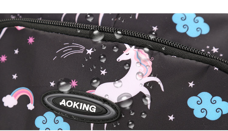 Backpack Large Capacity Foldable Trolley AOKING