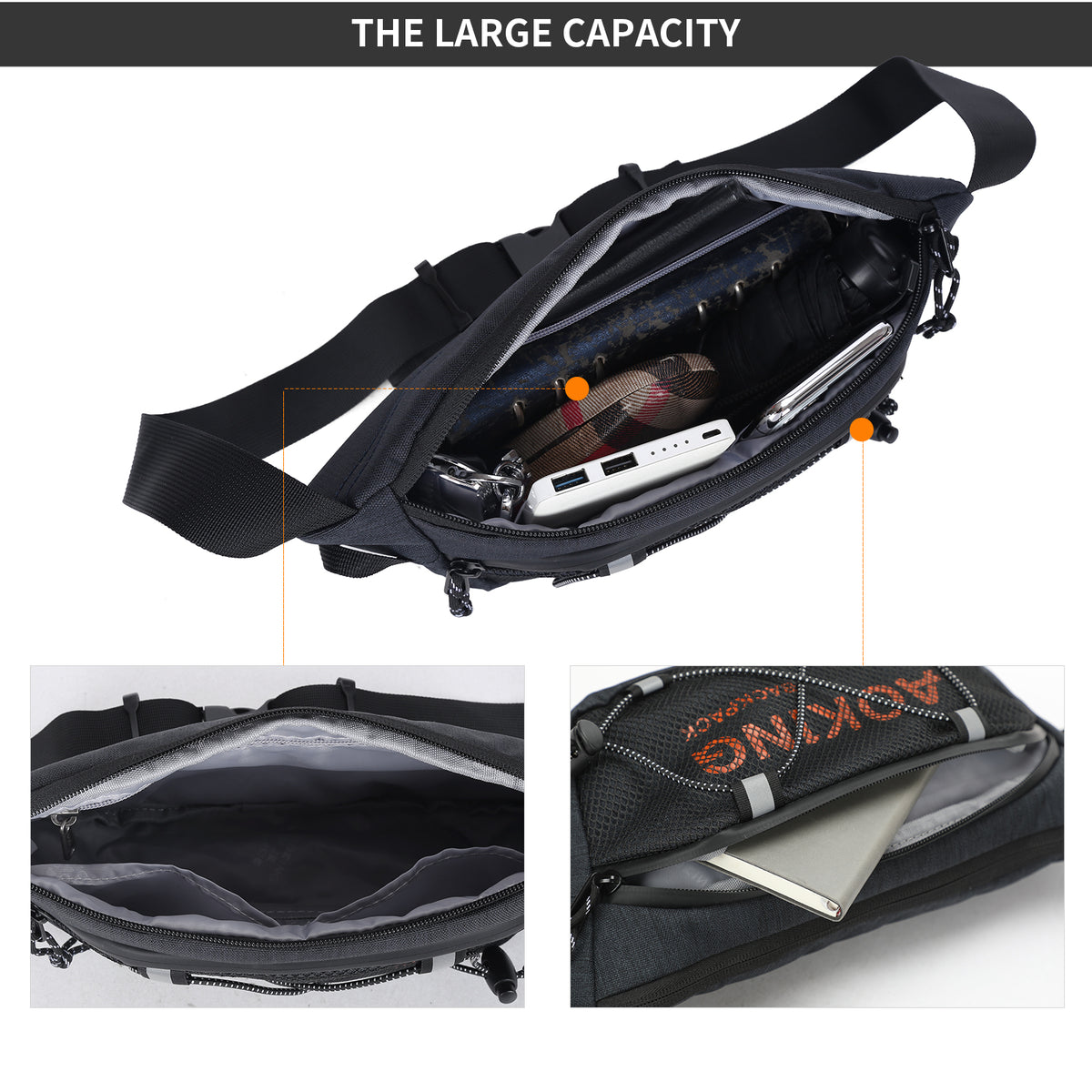 Waist or Crossbody Sling AOKING