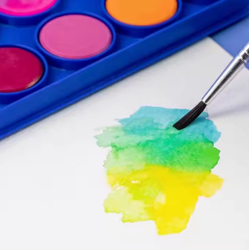 Watercolor set 23mm x12 colors FOSKA