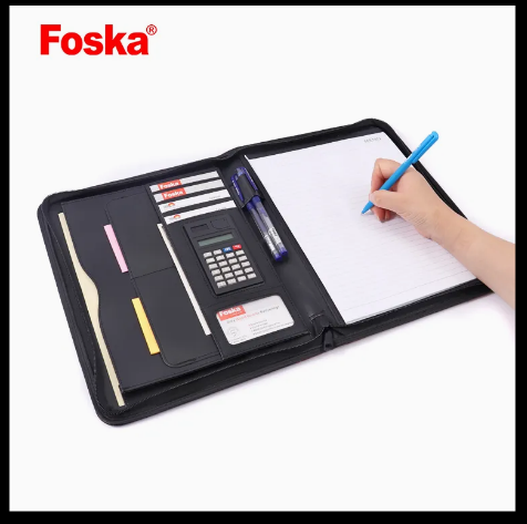 Portofolio with Calculator A4 FOSKA