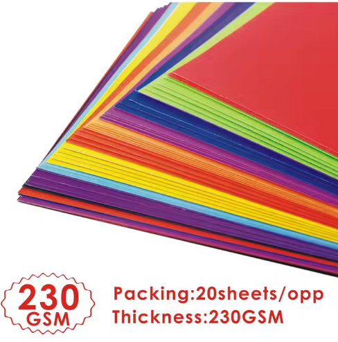 A3 Paper Colored Bristol Board Paper 230GSM x20 FOSKA